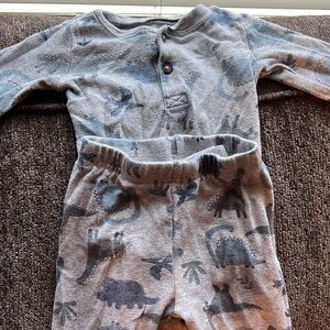 Long sleeve onesie with pants